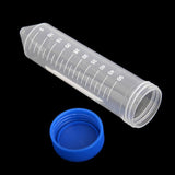 Maxbell 15pcs 10+15+50ml Plastic Graduated Centrifuge Tube Lab Test Sample Container
