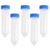 Maxbell 15pcs 10+15+50ml Plastic Graduated Centrifuge Tube Lab Test Sample Container