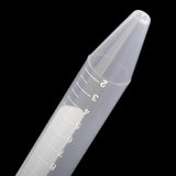 Maxbell 15pcs 10+15+50ml Plastic Graduated Centrifuge Tube Lab Test Sample Container