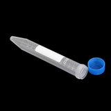 Maxbell 15pcs 10+15+50ml Plastic Graduated Centrifuge Tube Lab Test Sample Container