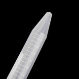 Maxbell 15pcs 10+15+50ml Plastic Graduated Centrifuge Tube Lab Test Sample Container