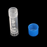Maxbell 4x10pcs 1.8ml Plastic Graduated Cryovial Test Tube Sample w/ Screw Cap