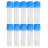Maxbell 4x10pcs 1.8ml Plastic Graduated Cryovial Test Tube Sample w/ Screw Cap