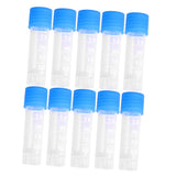 Maxbell 4x10pcs 1.8ml Plastic Graduated Cryovial Test Tube Sample w/ Screw Cap