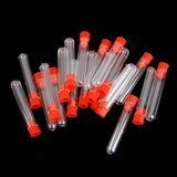 Maxbell 1x 250ml Conical Flask Bottle & 20x Non-Graduated Test Tubes with Screw Caps