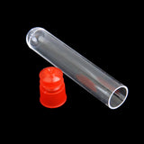 Maxbell 1x 250ml Conical Flask Bottle & 20x Non-Graduated Test Tubes with Screw Caps