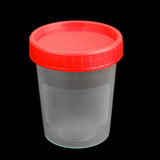 Maxbell 6x120ml 4oz Plastic Graduated Measuring Specimen Cup Sterile Container w/ Lid
