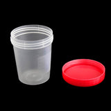 Maxbell 6x120ml 4oz Plastic Graduated Measuring Specimen Cup Sterile Container w/ Lid