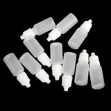 Maxbell 4x10x Empty Squeezable Dropper Bottle Screw Cap for Eye Drops Lab Liquid 10ml