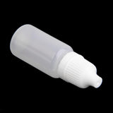 Maxbell 4x10x Empty Squeezable Dropper Bottle Screw Cap for Eye Drops Lab Liquid 10ml