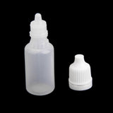 Maxbell 4x10x Empty Squeezable Dropper Bottle Screw Cap for Eye Drops Lab Liquid 10ml