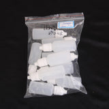 Maxbell 4x10x Empty Squeezable Dropper Bottle Screw Cap for Eye Drops Lab Liquid 15ml