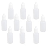 Maxbell 4x10x Empty Squeezable Dropper Bottle Screw Cap for Eye Drops Lab Liquid 15ml