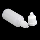 Maxbell 4x10x Empty Squeezable Dropper Bottle Screw Cap for Eye Drops Lab Liquid 15ml