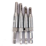 Maxbell 4pcs Self Centering Hinge Hardware Drill Bit Set 5/64'' 7/64'' 9/64''11/64'' - Aladdin Shoppers