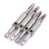 Maxbell 4pcs Self Centering Hinge Hardware Drill Bit Set 5/64'' 7/64'' 9/64''11/64'' - Aladdin Shoppers