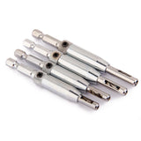 Maxbell 4pcs Self Centering Hinge Hardware Drill Bit Set 5/64'' 7/64'' 9/64''11/64'' - Aladdin Shoppers