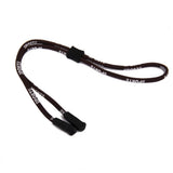 Maxbell 4xSilica Gel Tooth Hole Mount Glasses Sunglasses Cord Anti-Slip Holder Brown