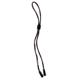 Maxbell 4xSilica Gel Tooth Hole Mount Glasses Sunglasses Cord Anti-Slip Holder Brown