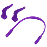Maxbell 2 Pieces Silicone Children's Eyeglasses Rope Strap Cord +Anti Slip Ear Hooks