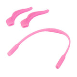 Maxbell 2 Pieces Silicone Children's Eyeglasses Rope Strap Cord +Anti Slip Ear Hooks