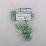Maxbell 4x10pcs 3Pin Plug-in Terminal Block DG128 Screw KF128-3P Pitch 5.08MM 300V/10A