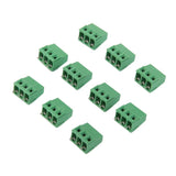 Maxbell 4x10pcs 3Pin Plug-in Terminal Block DG128 Screw KF128-3P Pitch 5.08MM 300V/10A