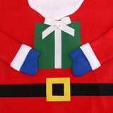 Maxbell Mr Santa Claus Father Christmas Kitchen Dining Table Chair Back Cover Decor