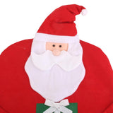 Maxbell Mr Santa Claus Father Christmas Kitchen Dining Table Chair Back Cover Decor