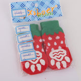 Maxbell Maxbell New Puppy Dog Cute Cartoon Non-Slip Socks Pet Slippers Size M