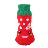 Maxbell Maxbell New Puppy Dog Cute Cartoon Non-Slip Socks Pet Slippers Size L