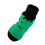 Maxbell Maxbell Pet Dog Puppy Cat Non-Slip Shoes Slippers Socks with Paw Prints Size XL