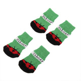 Maxbell Maxbell Pet Dog Puppy Cat Non-Slip Non-skid Shoes Slippers Socks Size S