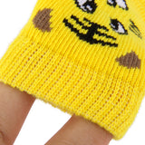 Maxbell Maxbell Tiger Pattern Pet Dog Puppy Cat Non-slip Socks with Cute Paw Prints Size M