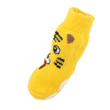 Maxbell Maxbell Tiger Pattern Pet Dog Puppy Cat Non-slip Socks with Cute Paw Prints Size M