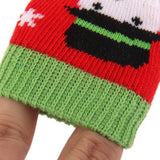 Maxbell Maxbell Christmas Snowman Pet Dog Puppy Cat Non-Slip Socks with Paw Prints Size M