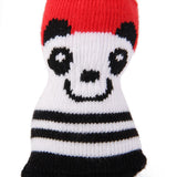 Maxbell Maxbell Cute Bear Pattern Pet Dog Puppy Cat Non-slip Socks with Cute Paw Prints L