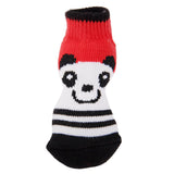 Maxbell Maxbell Cute Bear Pattern Pet Dog Puppy Cat Non-slip Socks with Cute Paw Prints XL