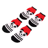 Maxbell Maxbell Cute Bear Pattern Pet Dog Puppy Cat Non-slip Socks with Cute Paw Prints XL