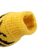 Maxbell Maxbell Pet Dog Puppy Cat Non-Slip Non-skid Shoes Slippers Socks Yellow Size S