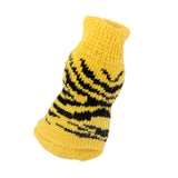 Maxbell Maxbell Pet Dog Puppy Cat Non-Slip Non-skid Shoes Slippers Socks Yellow Size S