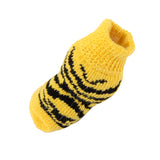 Maxbell Maxbell Pet Dog Puppy Cat Non-Slip Non-skid Shoes Slippers Socks Yellow Size S