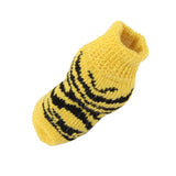 Maxbell Maxbell Pet Dog Puppy Cat Non-Slip Non-skid Shoes Slippers Socks Yellow Size L