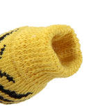 Maxbell Maxbell Pet Dog Puppy Cat Non-Slip Non-skid Shoes Slippers Socks Yellow Size XL