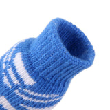 Maxbell Maxbell Striped Pet Dog Doggie Socks Paws Covers w/ Non-slip Bottom -Size S
