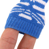 Maxbell Maxbell Striped Pet Dog Doggie Socks Paws Covers w/ Non-slip Bottom -Size S
