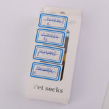 Maxbell Maxbell Multicolor Pet Dog Doggie Socks Paws Covers w/ Non-slip Bottom -Size M