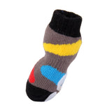 Maxbell Maxbell Multicolor Pet Dog Doggie Socks Paws Covers w/ Non-slip Bottom -Size M