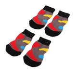 Maxbell Maxbell Multicolor Pet Dog Doggie Socks Paws Covers w/ Non-slip Bottom -Size XL