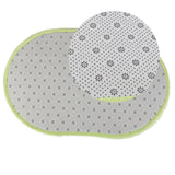 Maxbell Bedroom  Mat Rug Faux Fur Carpet Floor Cover Non-slip -Green